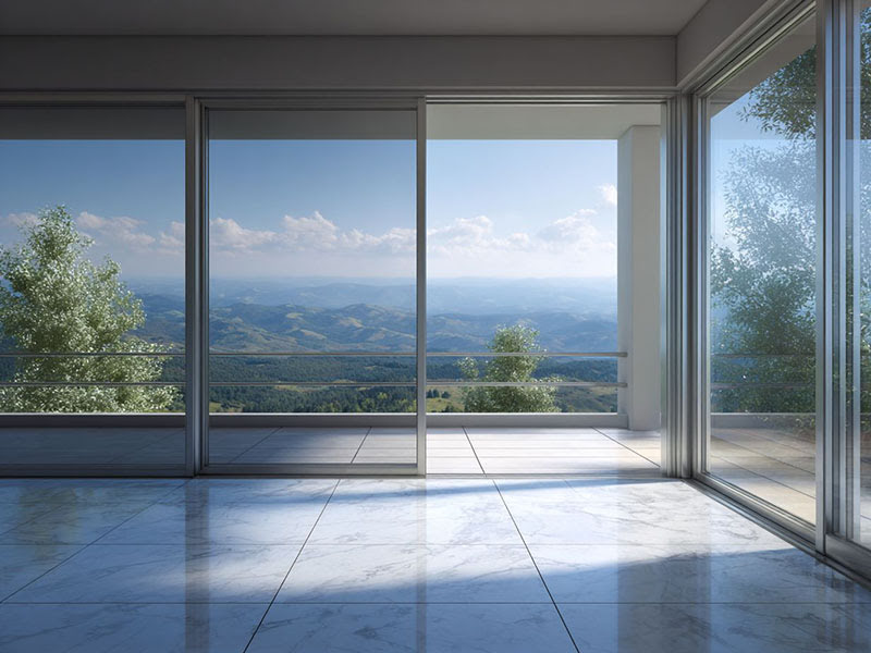 Алюминиевые окна в жилых домах Алюминиевые окна в жилых домах