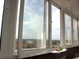 Алюминиевые окна для квартиры