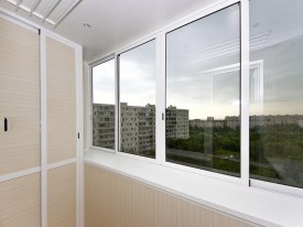 Алюминиевые окна на балкон