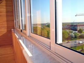 Алюминиевые окна на балкон цена под ключ